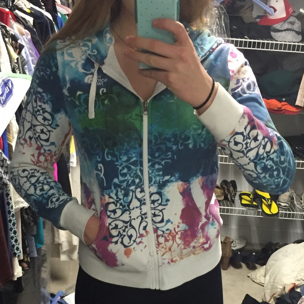 NORTH FACE zip up jacket - Picture 5 of 7